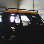 Seting Jig /Alat bantu pemasangan pintu pada mobil Mercy Type Jep M Class Di Warna herang Gunung Putri