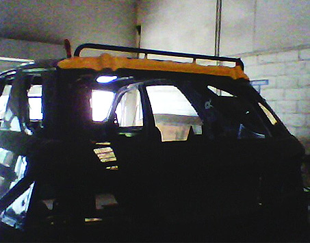 Seting Jig /Alat bantu pemasangan pintu pada mobil Mercy Type Jep M Class Di Warna herang Gunung Putri